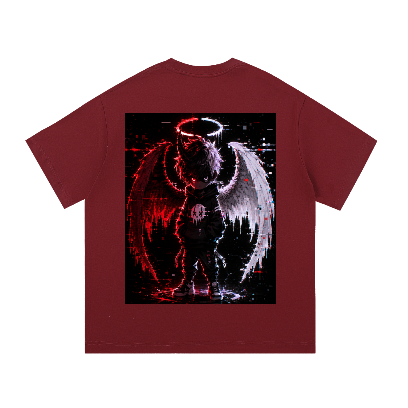 glitch Demonic angel